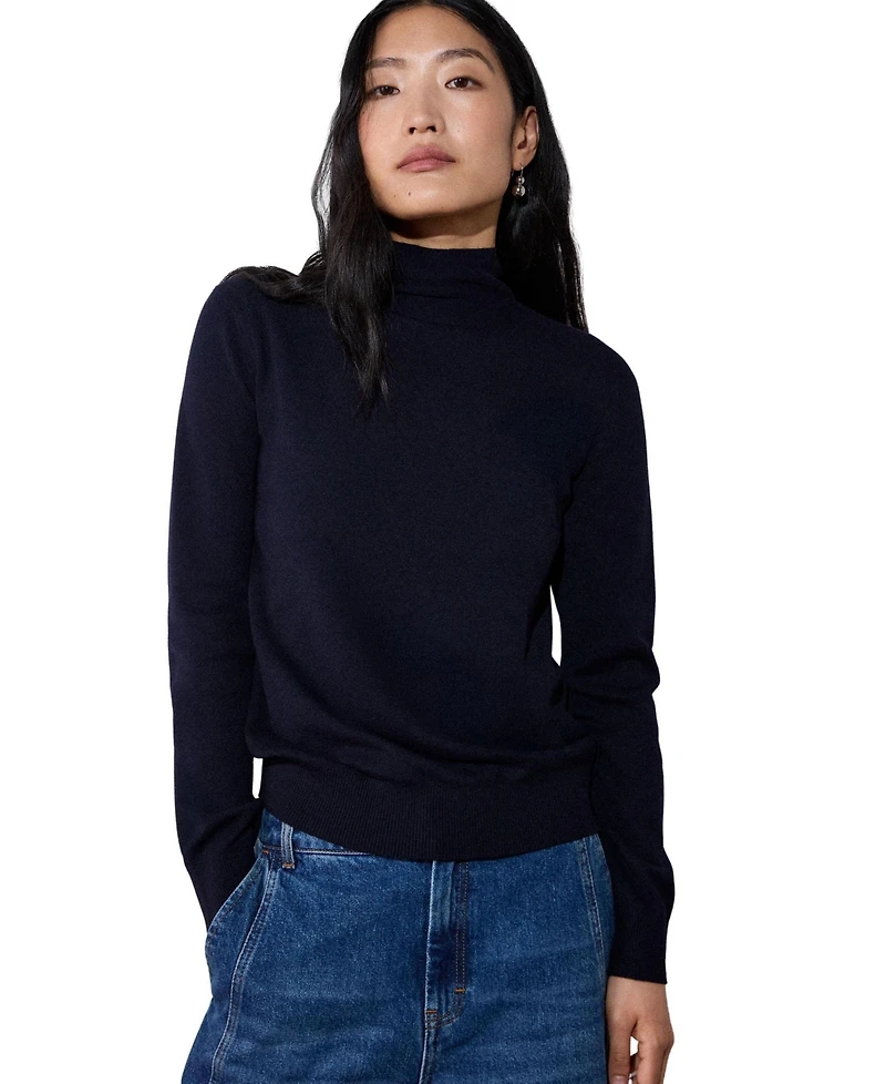 Whistles Women's Tie Neck Detail Knit Jumper