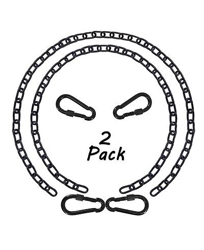 Piscifun Stainless Steel Hanging Chain Kit Heavy Duty Load Capacity For Hammock Swing Punching Bag Yoga Gym