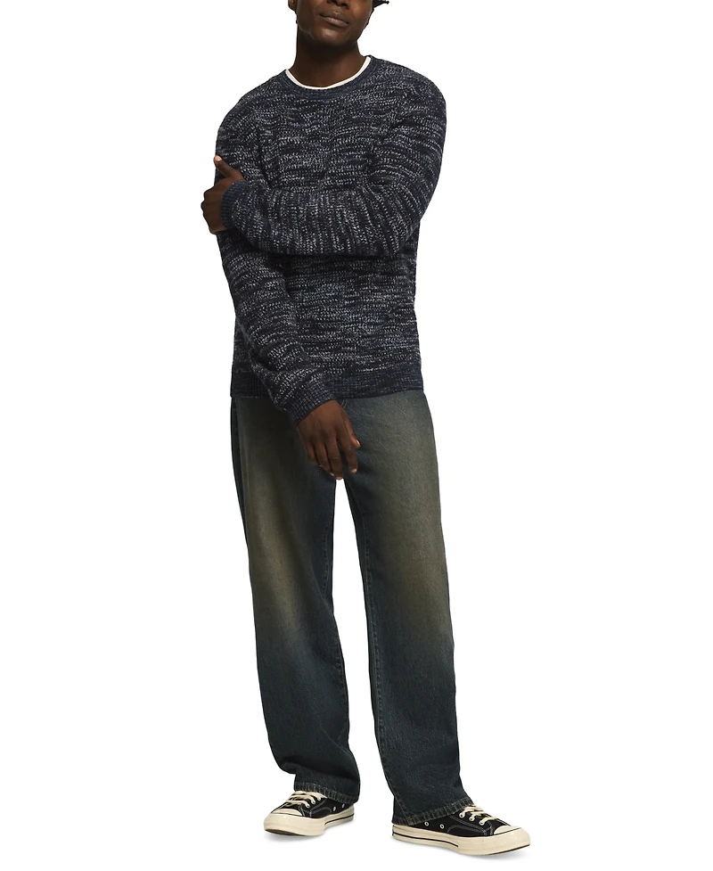 Lucky Brand Men's Marled Regular-Fit Crewneck Sweater