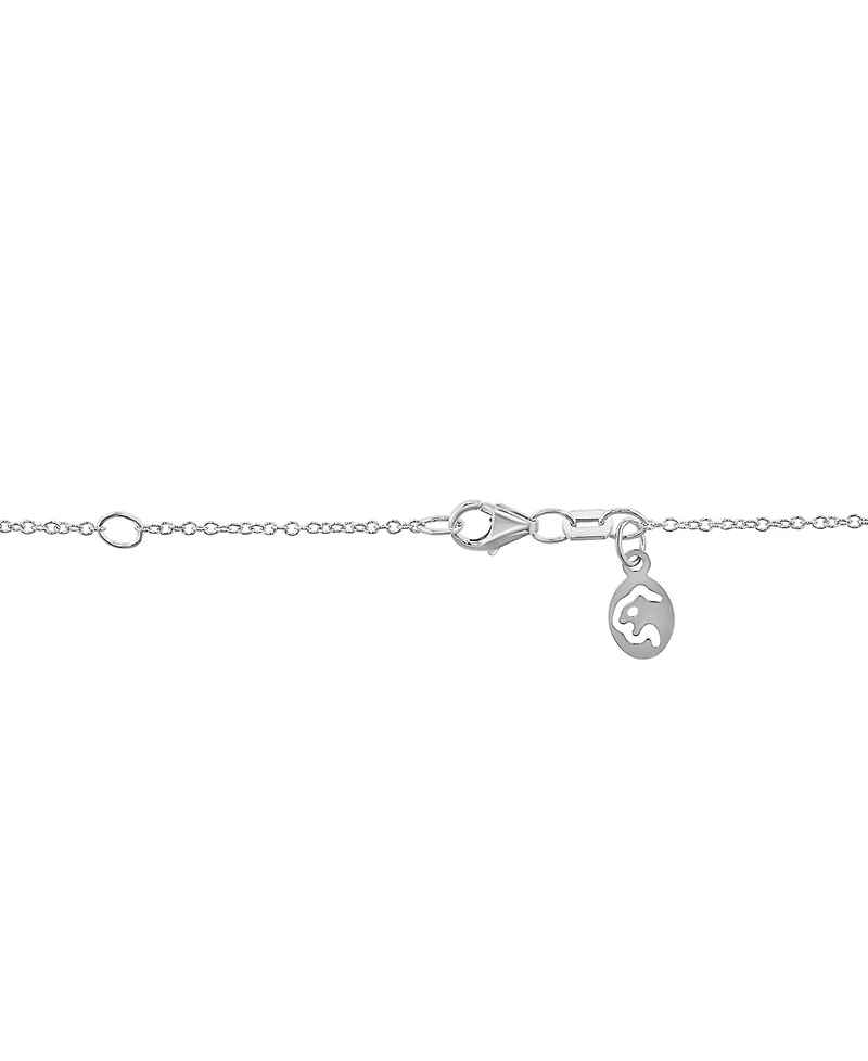 Effy Sapphire (1/6 ct. t.w.) & Diamond (1/8 Star Of David Pendant Necklace 14k Gold, 18" + 1" extender
