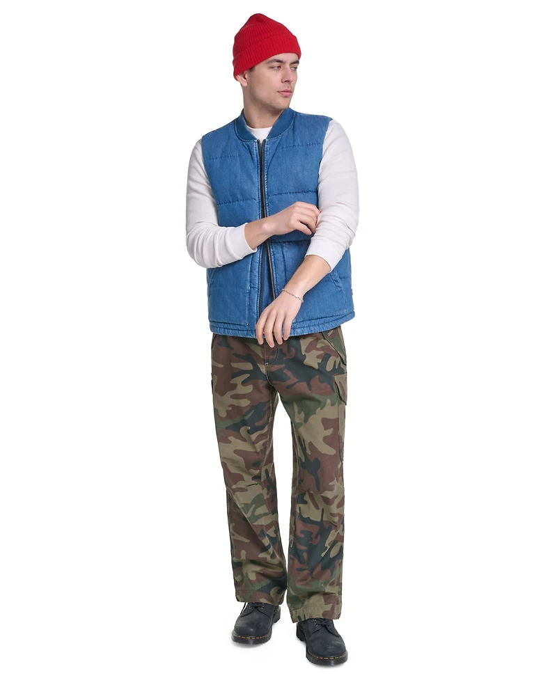 Levi's Men's Quilted Denim Classic-Fit Vest