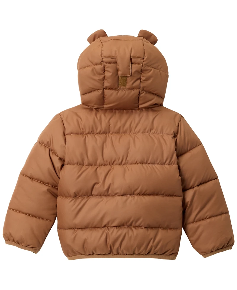 Columbia Girls' 7-16 Tiny Bear Hooded puffer Jacket