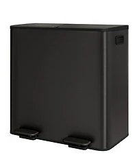 gaomon 2 x gal Stainless Steel Double Trash Can