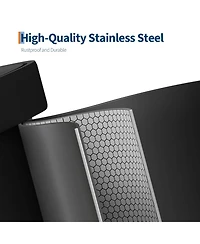 gaomon Gal Step-on Kitchen Stainless Steel Trash Can