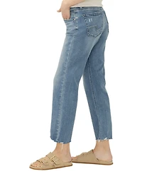 Silver Jeans Co. Women's Suki Mid-Rise Wide-Leg Curvy-Fit