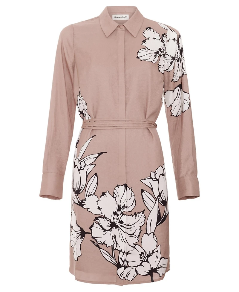 Phase Eight Women's Kendra Belted Shirt Dress