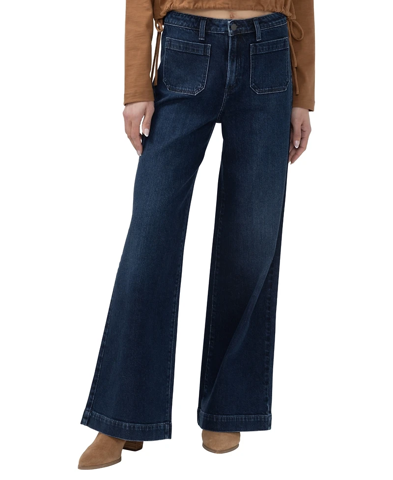 Silver Jeans Co. Women's Isbister High-Rise Wide-Leg