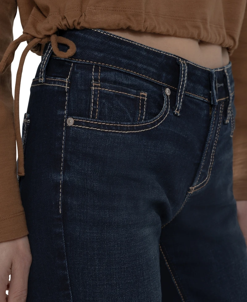 Silver Jeans Co. Women's Suki Mid-Rise Bootcut