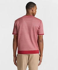 Ted by Baker Men's Berkeley Jacquard Ribbed Crewneck T-Shirt