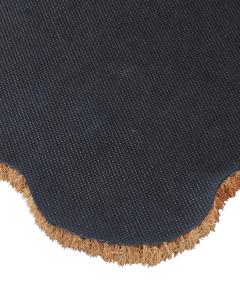 Vcny Home Hey There Pumpkin Outdoor Coir Doormat, 18" x 30"