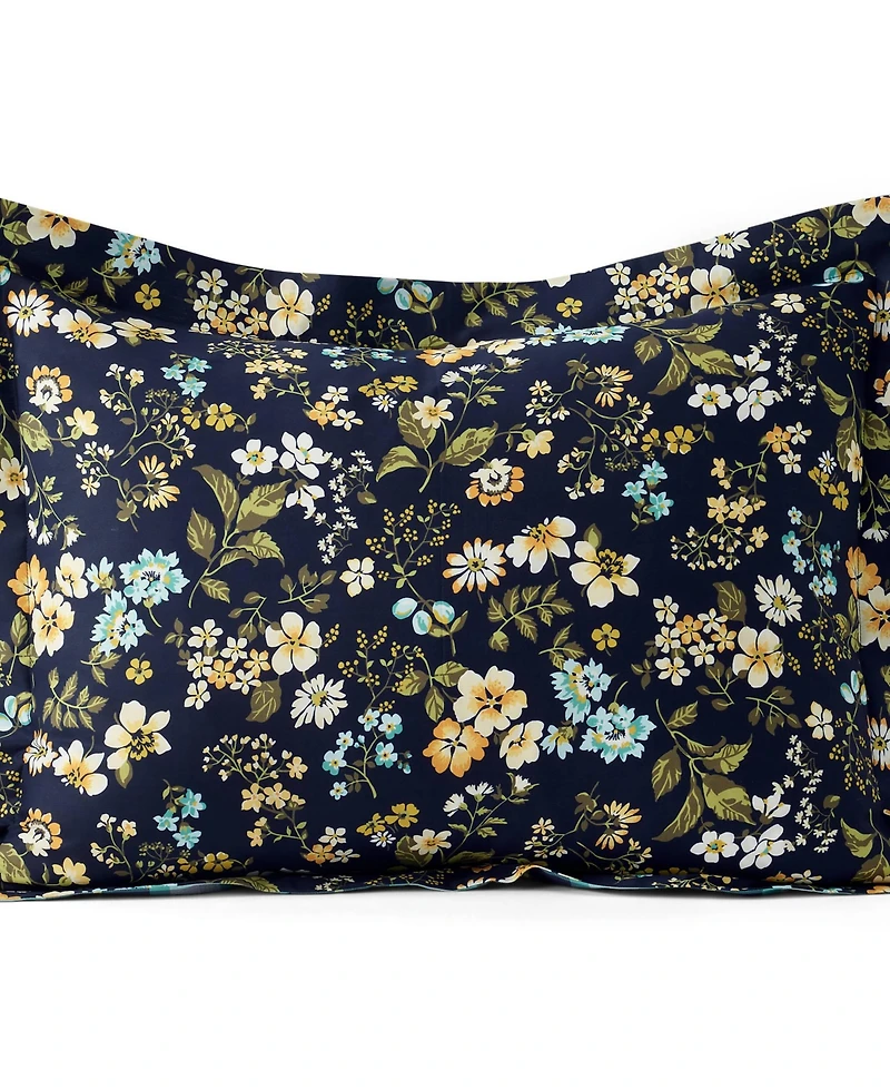 Lands' End 300 Thread Count Cotton Smooth Percale Pillow Sham