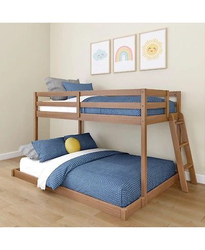 Grain & Grove Bear Plywood Twin/Full Low Bunk