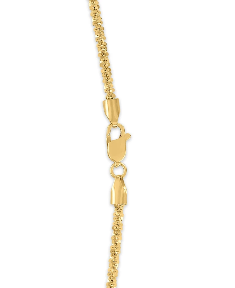 Macy's Sparkle Chain 18" Necklace in 10k Yellow Gold (2mm)