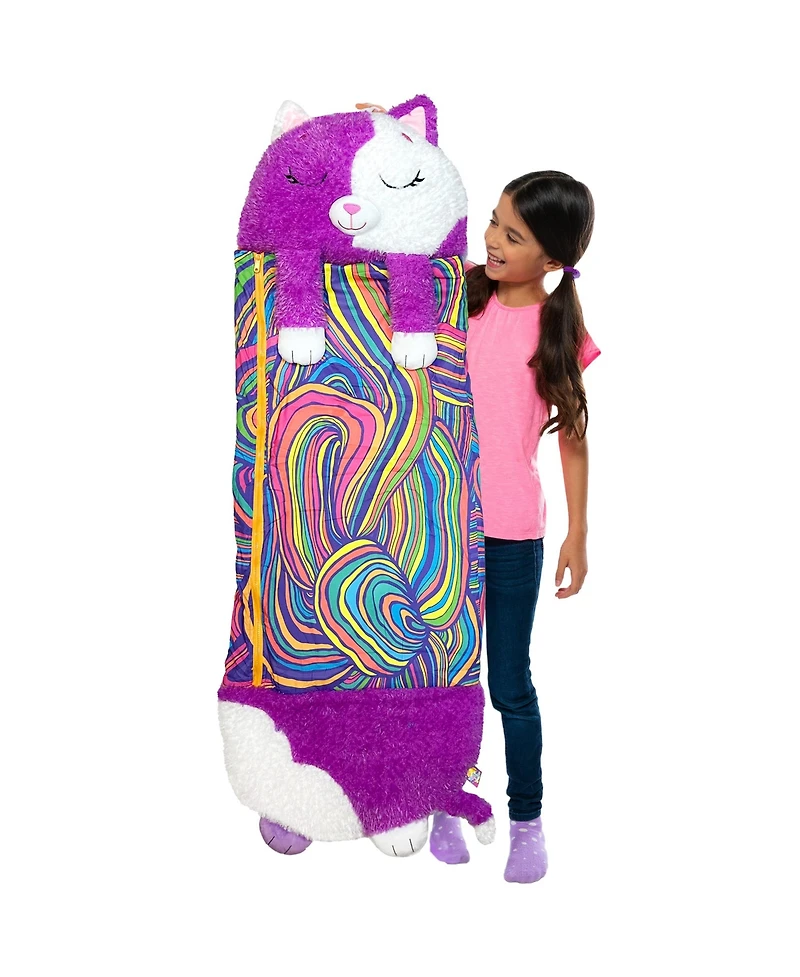 Happy Nappers Cat Medium Weighted Plush