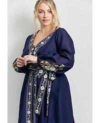 Avenue Women's Plus Ethereal Escape Maxi Dress