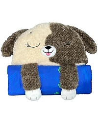 Happy Nappers Medium Dog Weighted-Arms Pillow Sleepy Sack