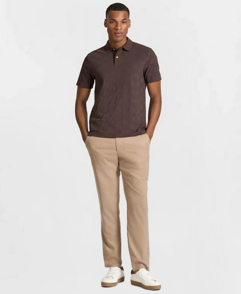 Ted by Baker Men's Fulham Textured Classic-Fit Polo Shirt