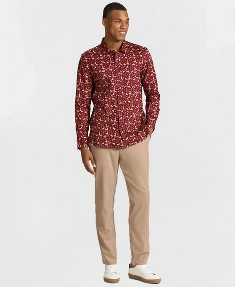 Ted by Baker Men's Lancaster Printed Classic-Fit Shirt