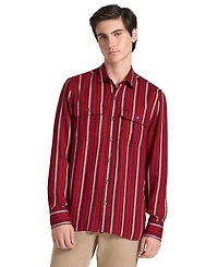 Ted by Baker Men's Russell Herri Stripe Classic-Fit Shirt