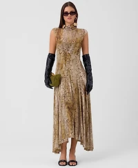 Rachel Rachel Roy Women's Junette Mock Neck Godet