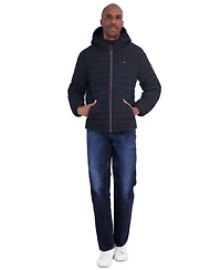 Tommy Hilfiger Men's Stretch Hooded Packable Jacket