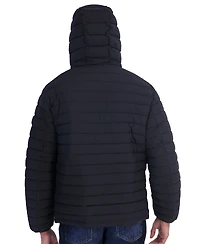 Tommy Hilfiger Men's Stretch Hooded Packable Jacket