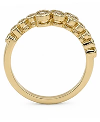 And Now This Cubic Zirconia Bypass Ring