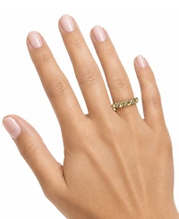 And Now This Cubic Zirconia Twisted Ring