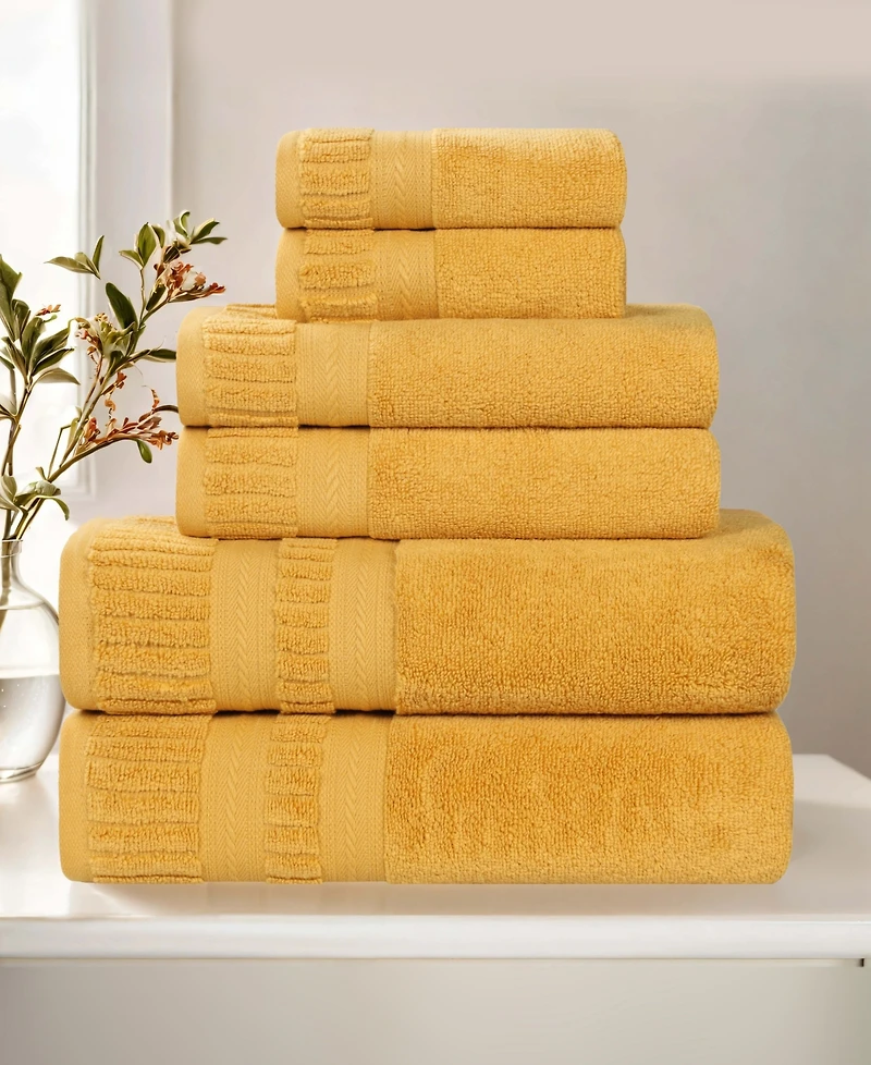 Superior Venice Cotton 6-Piece Towel Set