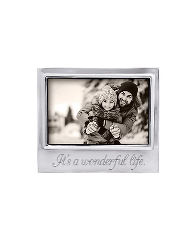 Mariposa It's a Wonderful Life Signature Statement Frame, 4" x 6"