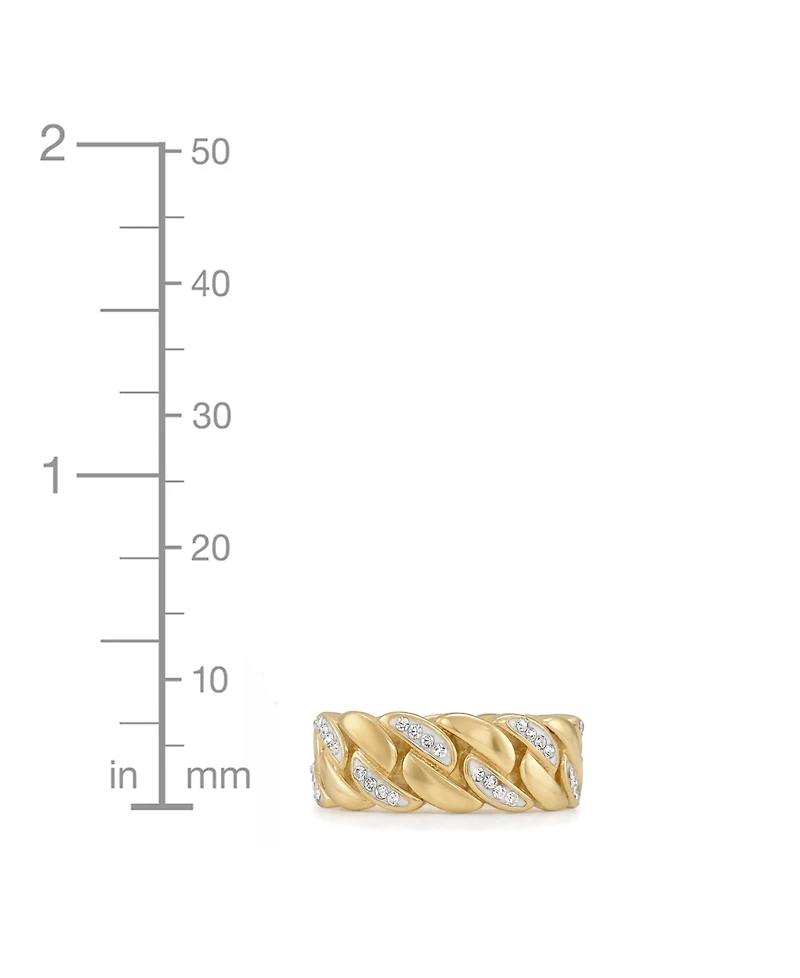 And Now This Clear Crystal Link Ring