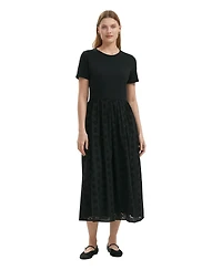 Finery London Women's Brea Embroidered Cotton Midi Dress