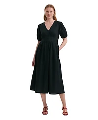Finery London Women's Addison Cotton Midi Tea Dress