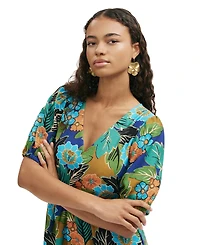 Finery London Women's Logan Floral Midi Dress