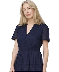 Finery London Women's Juniper Short Sleeve Midi Dress