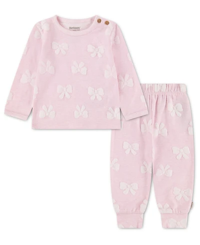 Huggies Baby Girls' Babywear Top and Pants, 2-Piece Set