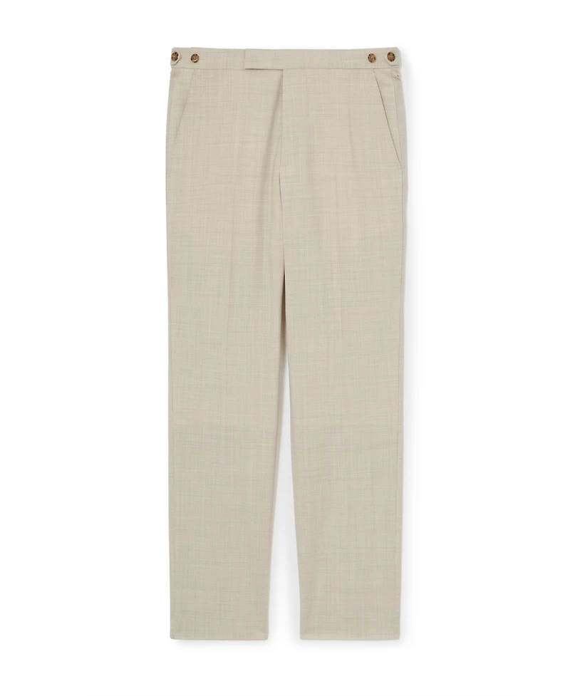 Reiss Men's Vita Pin-Check Classic-Fit Wool-Blend Pants