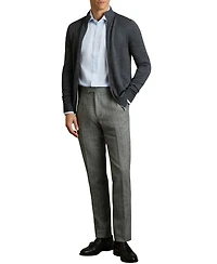 Reiss Men's Bishopsgate Long-Sleeve Spread-Collar Stretch Shirt