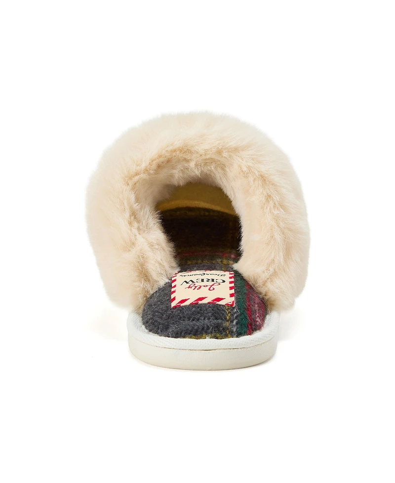 Dearfoams Women's Cozy Scuff Slippers