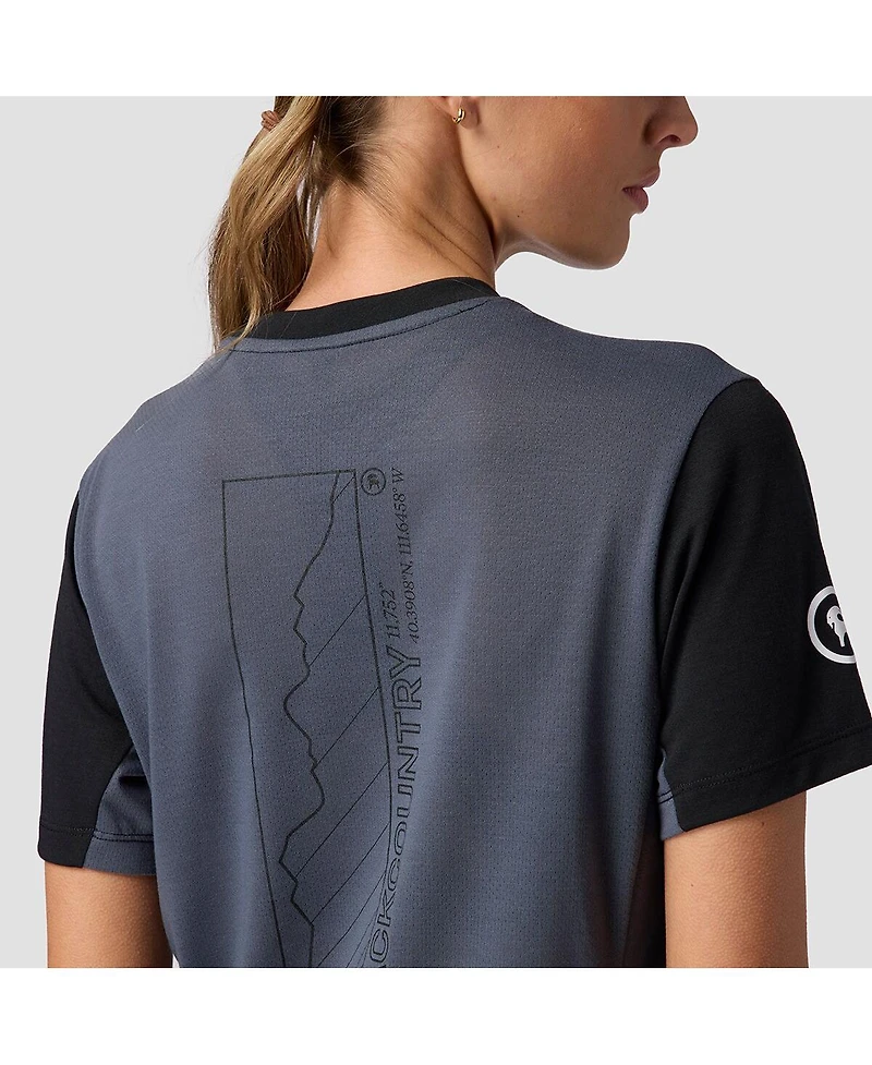 Backcountry Women's Slickrock Drirelease Tech T-Shirt Mountain Bike Jerseys Short Sleeve