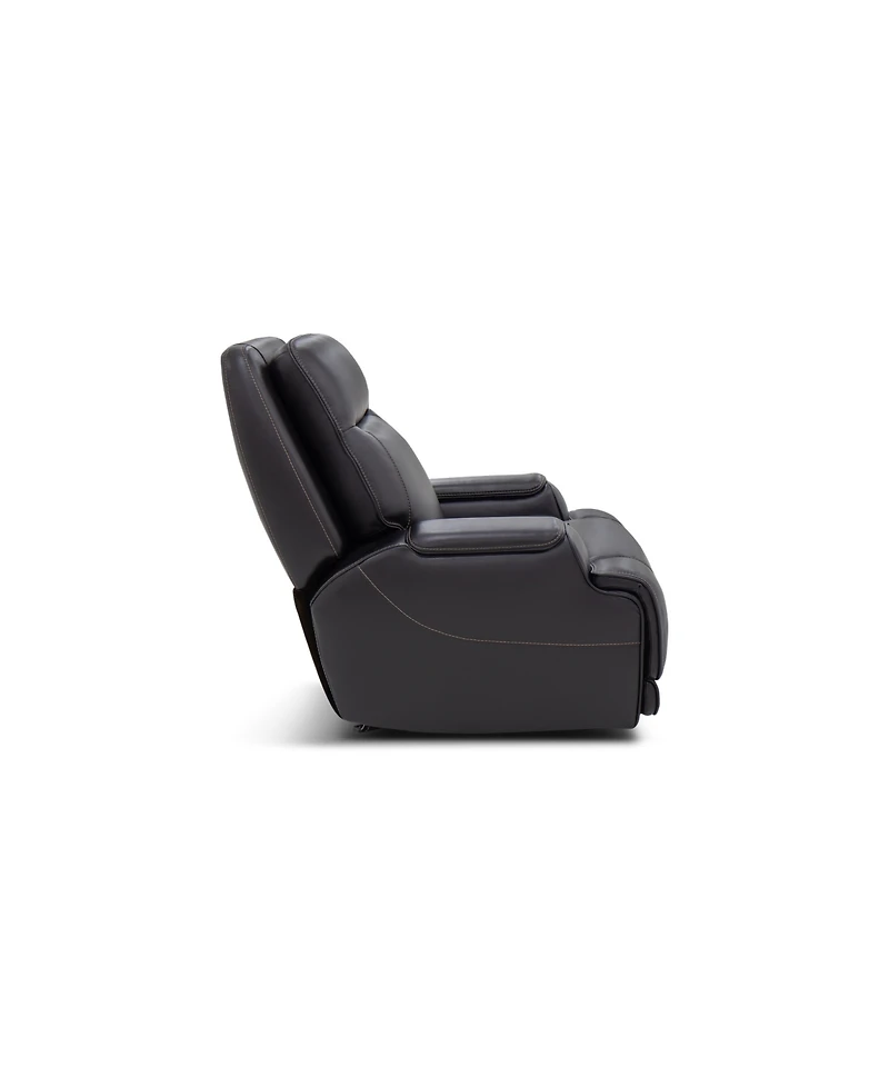 Atlas 41" Leather Triple Power Zero Gravity Recliner, Macy's Exclusive