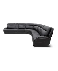 Atlas 7-Piece Triple Power Motion Sectional Sofa, Macy's Exclusive