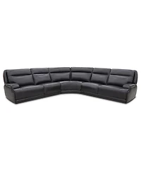 Atlas 5-Piece Triple Power Motion Sectional Sofa, Macy's Exclusive