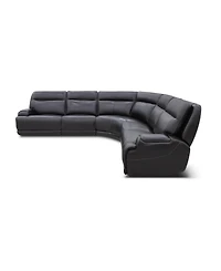 Atlas 5-Piece Dual Motion Sectional Sofa, Macy's Exclusive