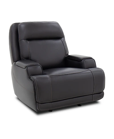 Atlas 41" Leather Triple Power Zero Gravity Recliner, Macy's Exclusive