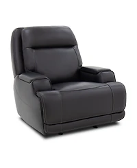 Atlas 41" Leather Triple Power Zero Gravity Recliner, Macy's Exclusive