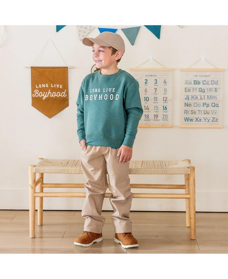 Sweet Wink Big Boys Long Live Boyhood Sweatshirt