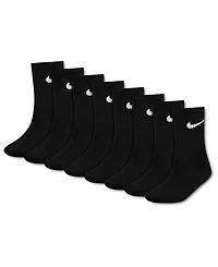 Nike Boys' and Girls' 5-7 Crew Socks, 8-Pack
