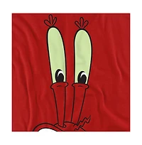SpongeBob SquarePants Men's Mr. Krabs Smile Face T-Shirt
