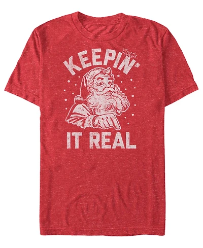 Fifth Sun Men's Keepin It Real Graphic Cotton-Blend T-Shirt